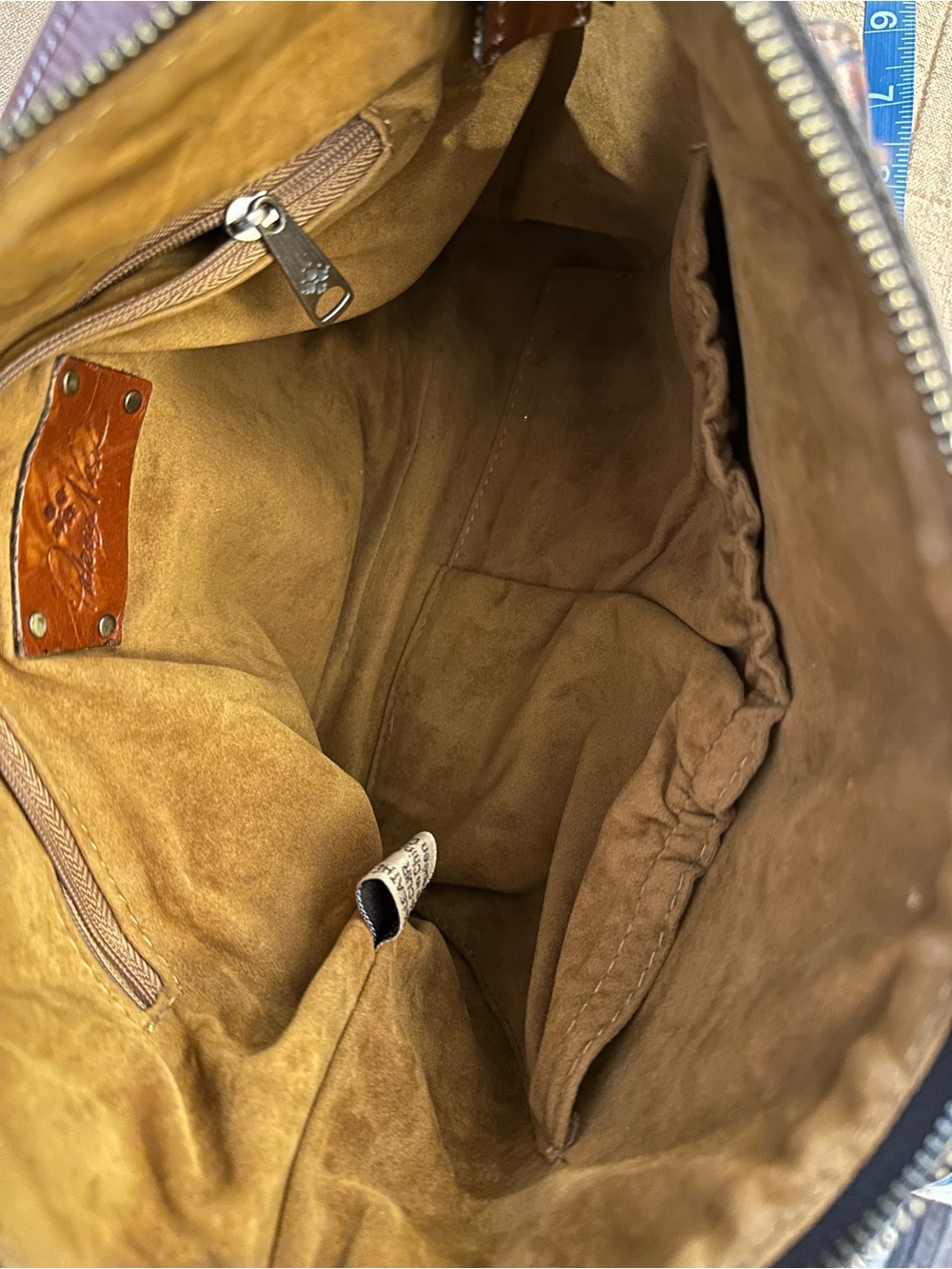 Patricia Nash Kirby East/West Leather Crossbody - Picture 7 of 7